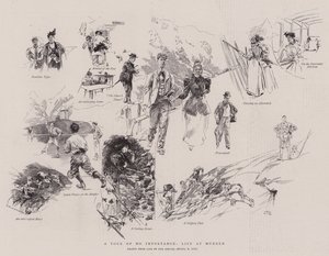 重要性のないツアー、ミューレンでの生活 作： Ettore Tito